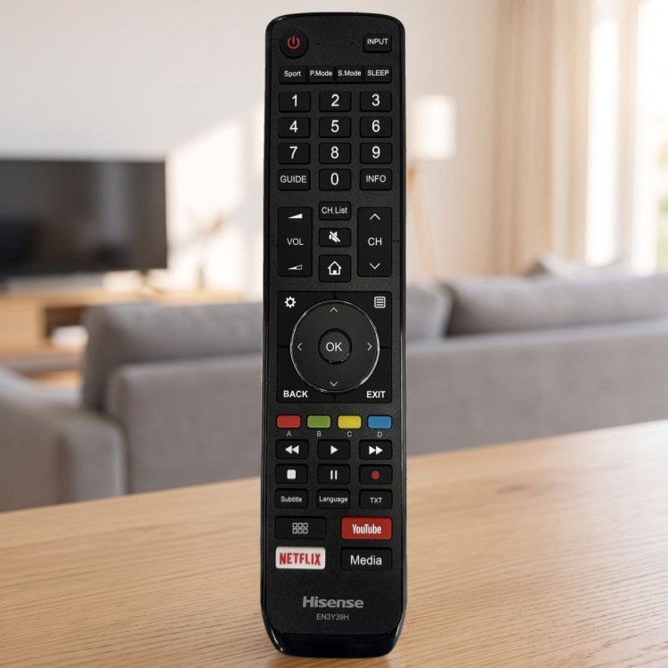 Hisense EN3Y39H Genuine Original TV Remote Control T225418 Replacement for K390PAD K680UAD 75T910UAD 65T810 Models image 7