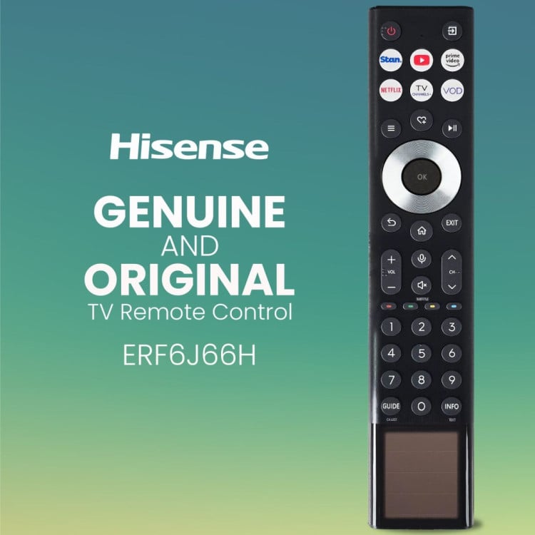 Hisense ERF6J66H Genuine Original TV Remote Control Replacement Remote for Hisense Solar Powered Smart TV Voice Function image 8