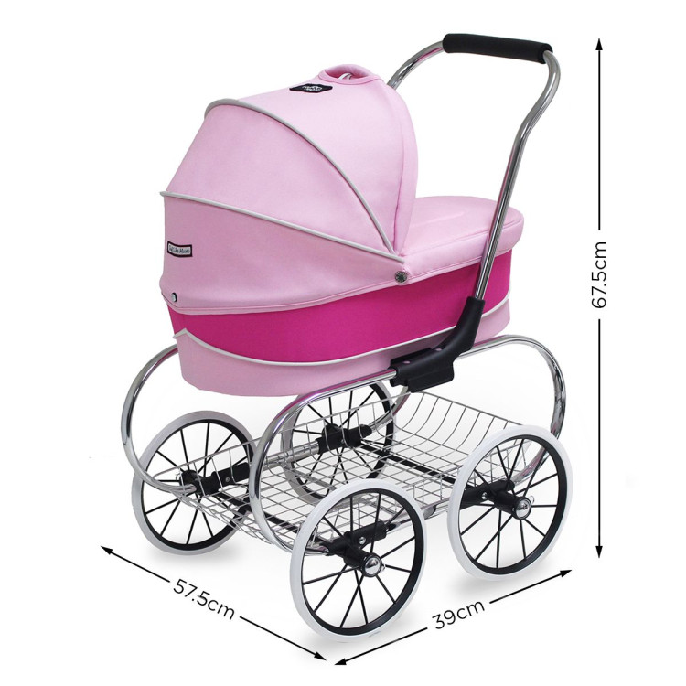Valco Baby Princess Doll Stroller - Hot Pink image 3