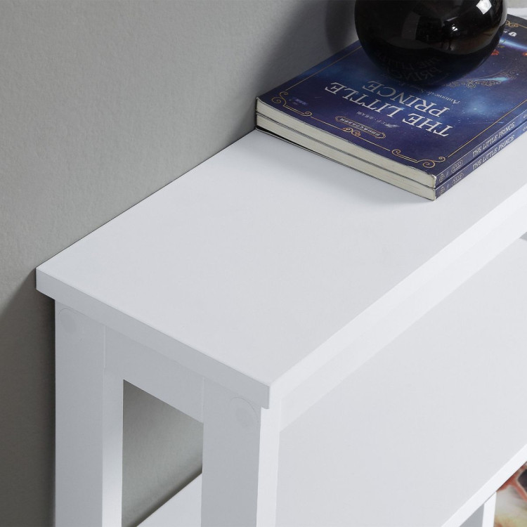 Sarantino Julian Console Table in White image 7