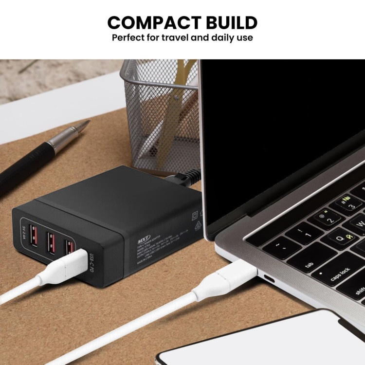 MXT 72W Multi USB Port Travel Charger Station image 5
