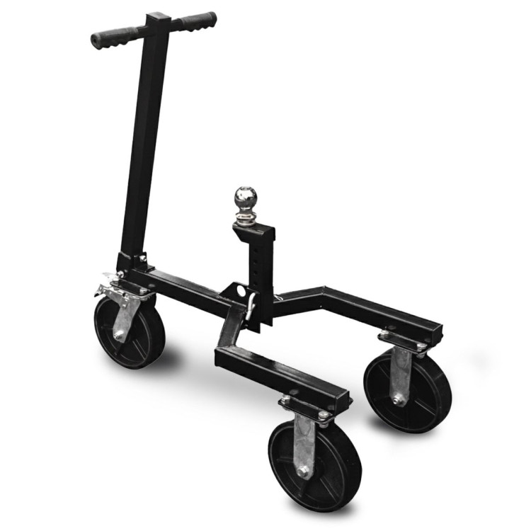 Kartrite Trailer Dolly Adjustable 2-Inch Hitch Ball 1500kg (3500lbs) Tongue Weight Capacity 8 Inch Swivel Wheels Mover image 9