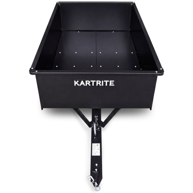 Kartrite 816kg Heavy-Duty Steel Dump Cart with Quick-Release Dumping Handle image 7
