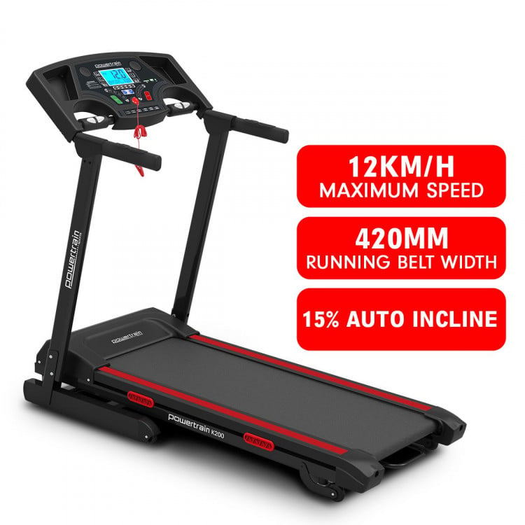 Powertrain K200 Electric Treadmill Folding Home Gym Running  Machine image 3