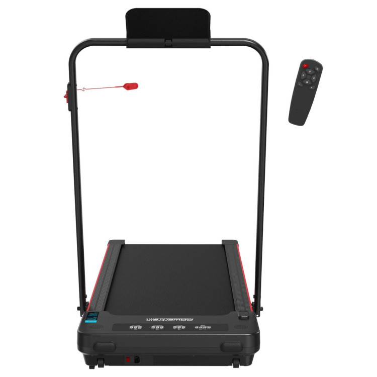 Powertrain K400 Electric Under Desk Treadmill Walking Pad Foldable Handrail image 6