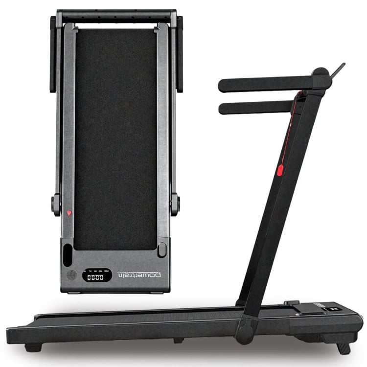 Powertrain V200 3.0HP 2-in-1 Foldable Electric Walking Pad 14kph Under Desk Running Machine Home Gym image 15