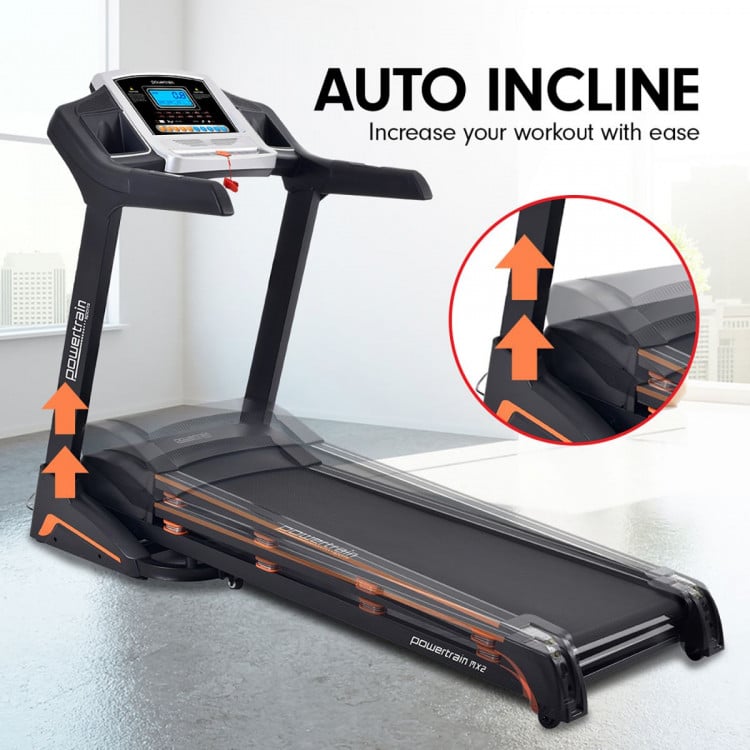 PowerTrain Treadmill MX2 Cardio Running Exercise Fitness Home Gym image 12