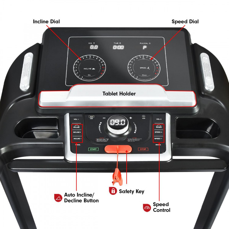 Powertrain MX3 Treadmill Performance Home Gym Cardio Machine image 13