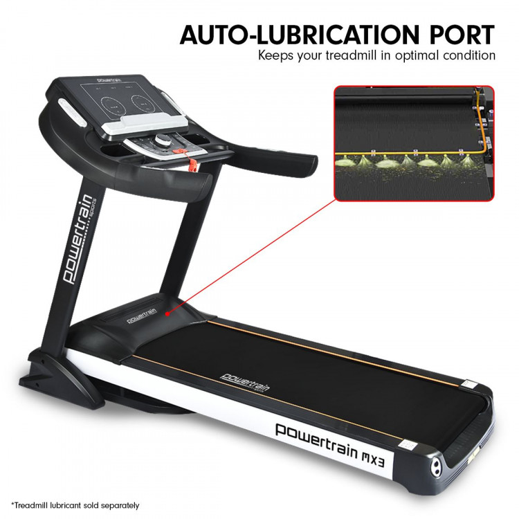 Powertrain MX3 Treadmill Performance Home Gym Cardio Machine image 8