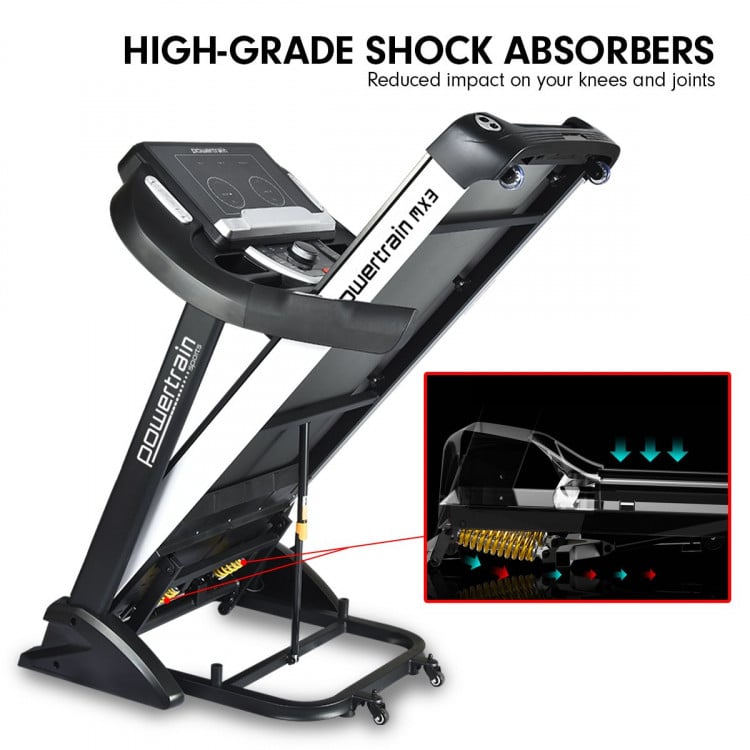 Powertrain MX3 Treadmill Performance Home Gym Cardio Machine image 9