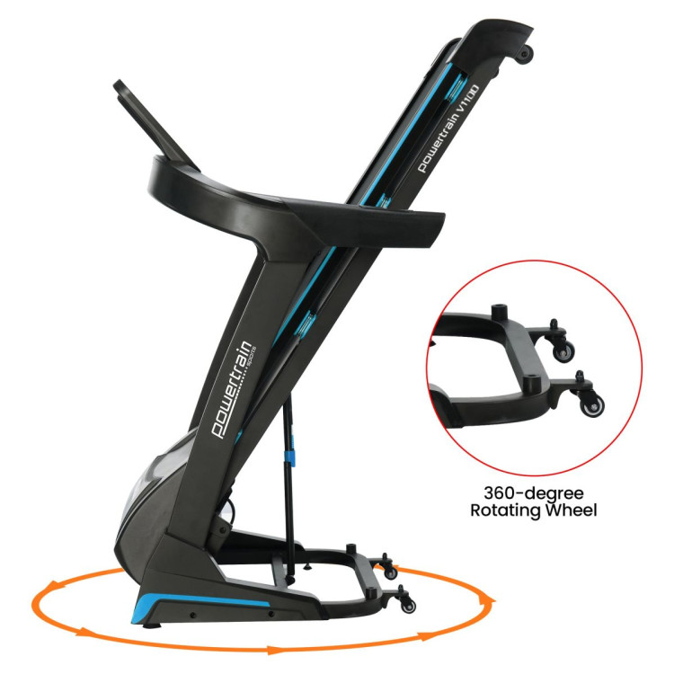Powertrain V1100 Treadmill with Wifi Touch Screen & Incline image 6