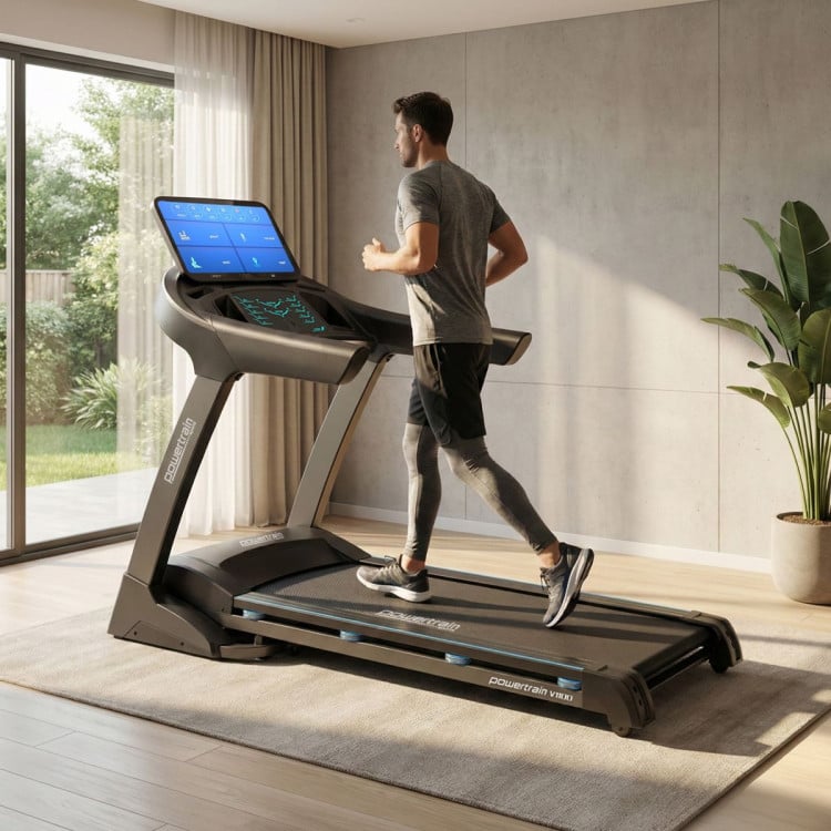 Powertrain V1100 Treadmill with Wifi Touch Screen & Incline image 18