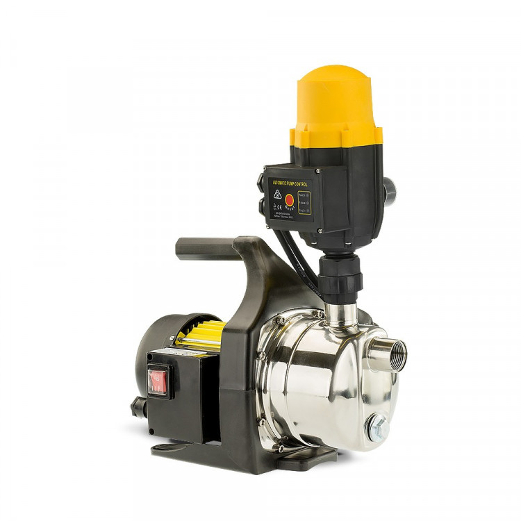 1400w Automatic stainless electric water pump - Yellow image 2