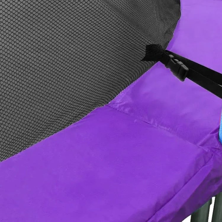Kahuna Blizzard 10ft Trampoline with Basketball set Purple image 10