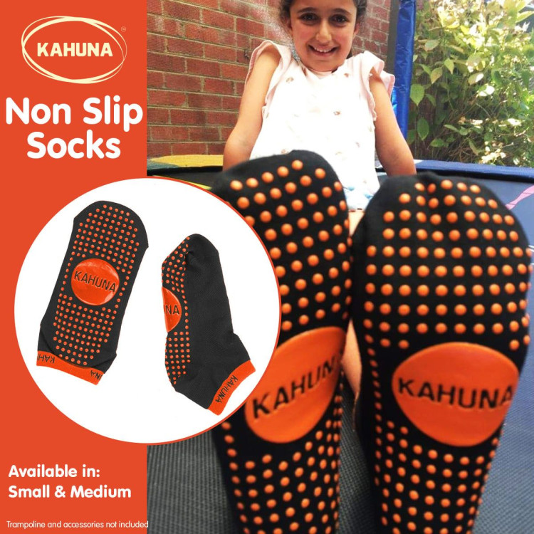 Kahuna Kids Safety Anti-Slip Trampoline Socks - Medium image 3
