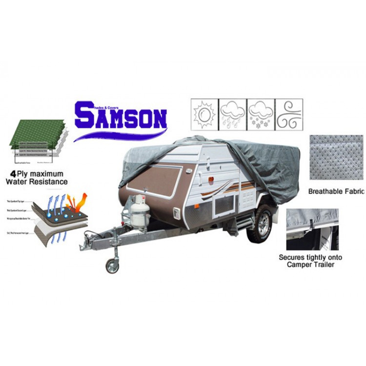 Samson Heavy Duty Trailer Camper Cover 12-14ft image 5