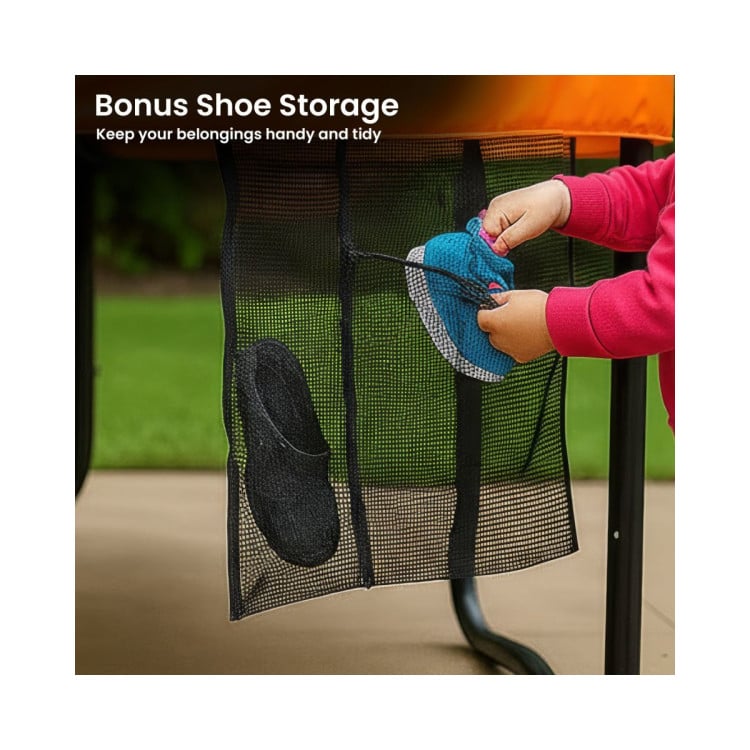 Kahuna Twister 12ft Springless Trampoline - Purple image 12