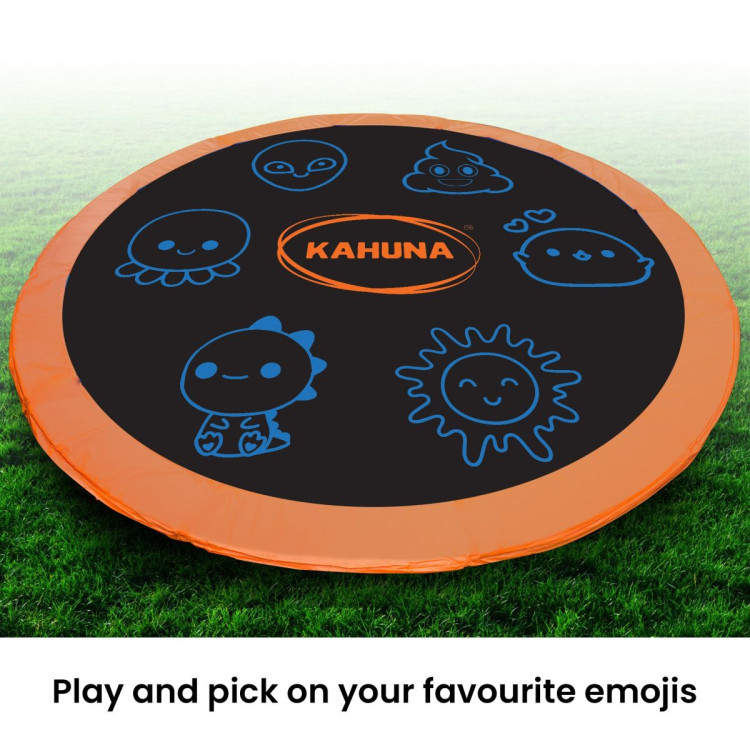 Kahuna Trampoline Pro 08ft - Reversible pad, Emoji Mat, Basketball Set image 7