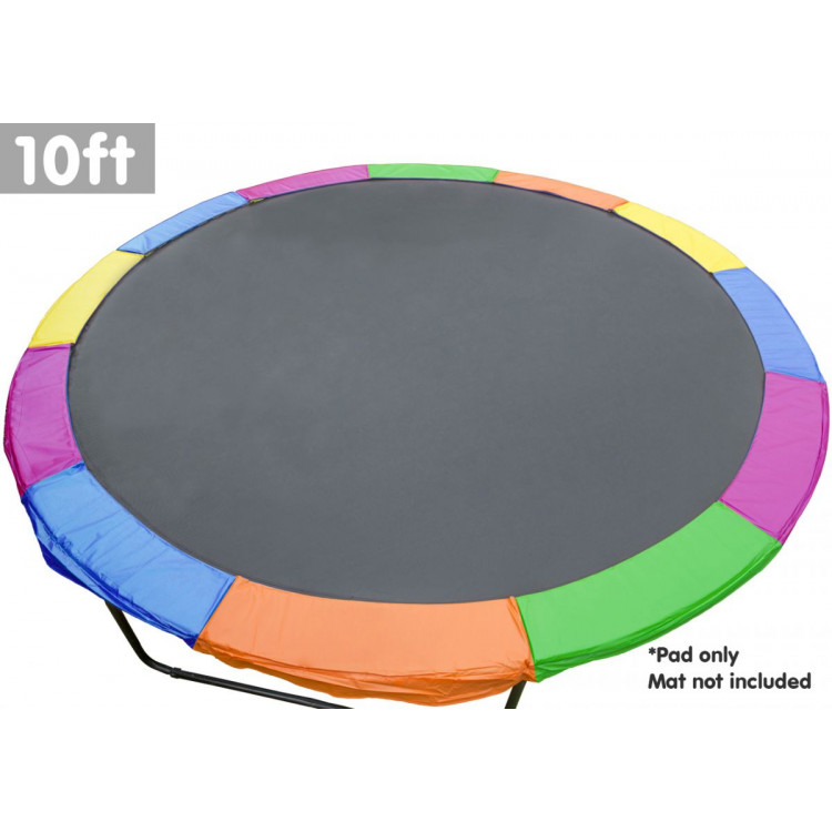 10ft Replacement Rainbow Reinforced Outdoor Trampoline Spring Pad image 3