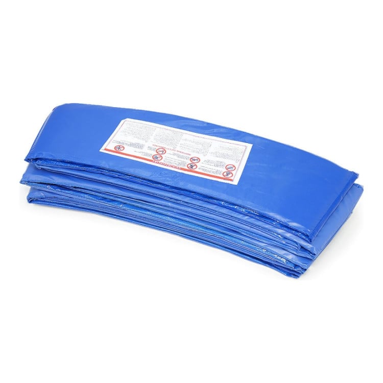 Kahuna 16ft Trampoline Replacement Safety Pad and Net Round 12 Poles Blue image 6