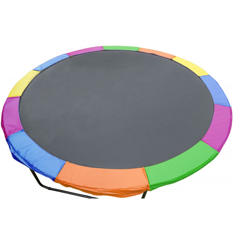 Replacement Trampoline Pad  Outdoor Round Spring Cover 8 ft - Rainbow image 2