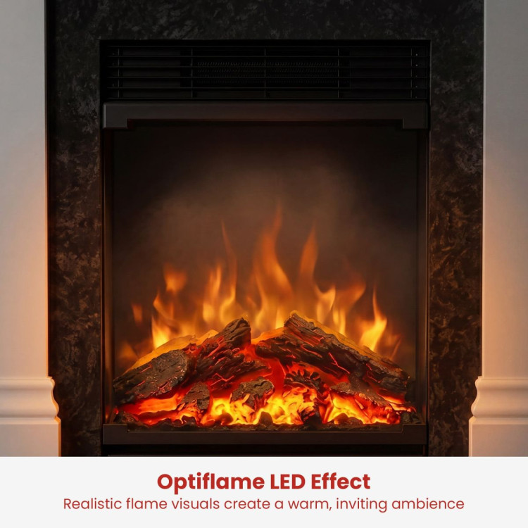 Dimplex 1.5kW Mini Taylor Suite Optiflame Electric Fireplace w/ LED Flame Effect image 6