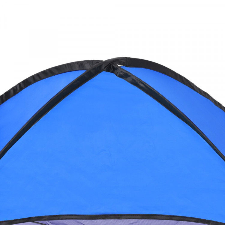 Pop Up Portable Beach Canopy Sun Shade Shelter Blue image 4