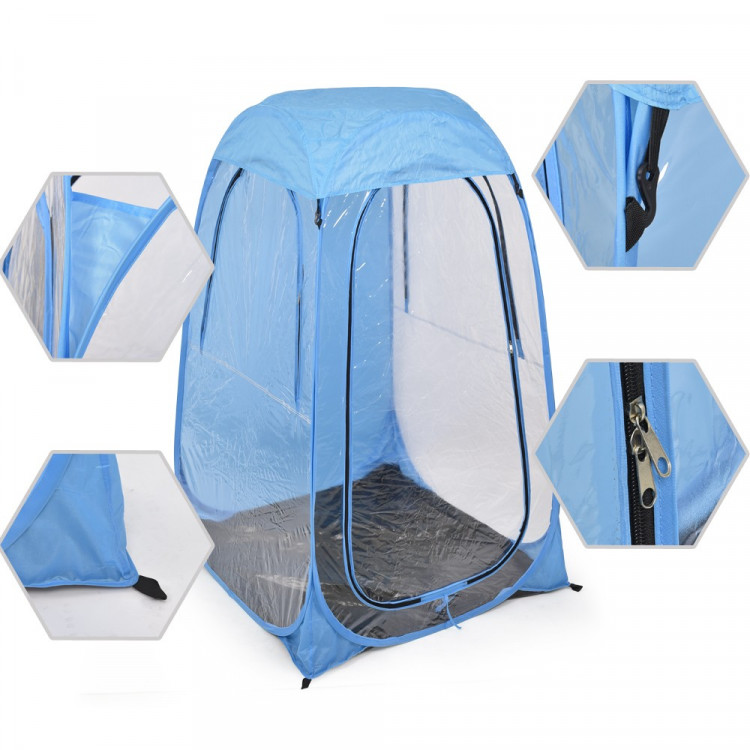 Pop Up Sports Camping Festival Fishing Garden Tent Navy Blue image 4