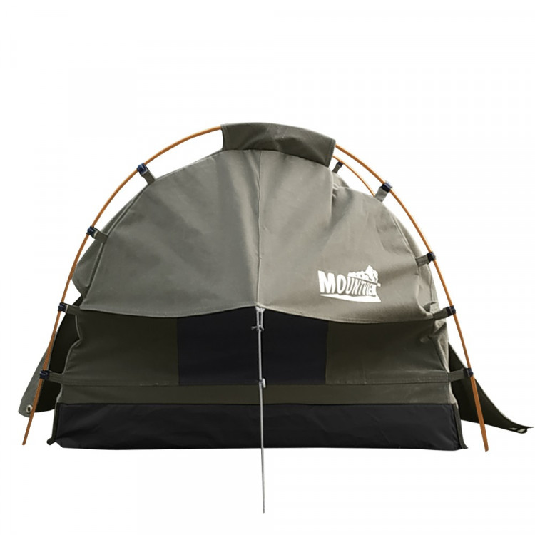 Canvas Dome Swags Free Standing In Grey image 4