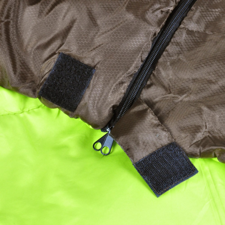 Double Outdoor Camping Sleeping Bag Hiking Thermal Winter 220x145cm image 6