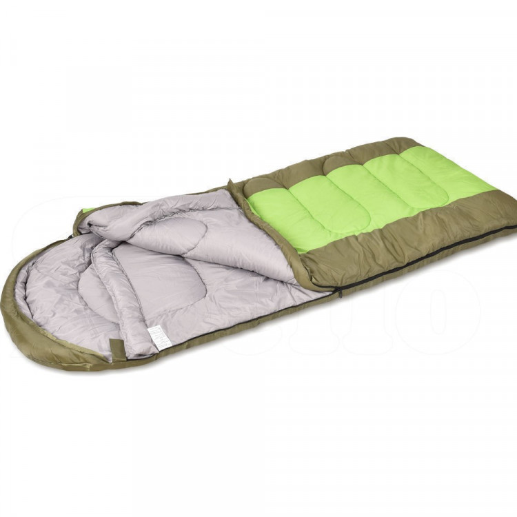 Thermal Single Outdoor Camping Sleeping Bag Mat Tent Hiking Green image 3