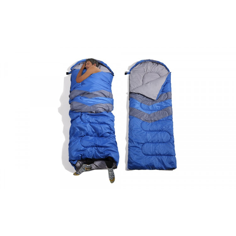Micro Compact Design Thermal Sleeping Bag Blue image 2