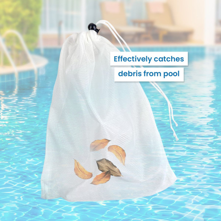 3x Spare Extra Large Mesh Bags for Pool Vacuum Leaf-Eater image 6