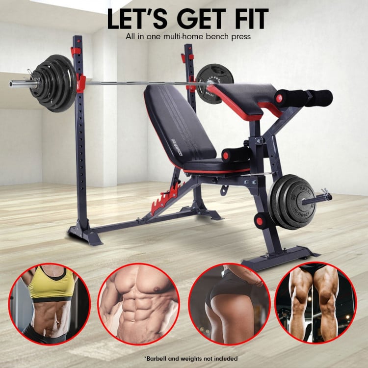 Powertrain Home Gym Workout Bench Press Incline Preachers Curl - 301 image 3