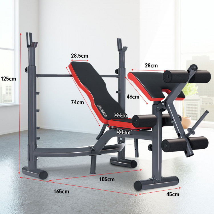 Powertrain Home Gym Workout Bench Press Preachers Curl Incline - 302 image 8