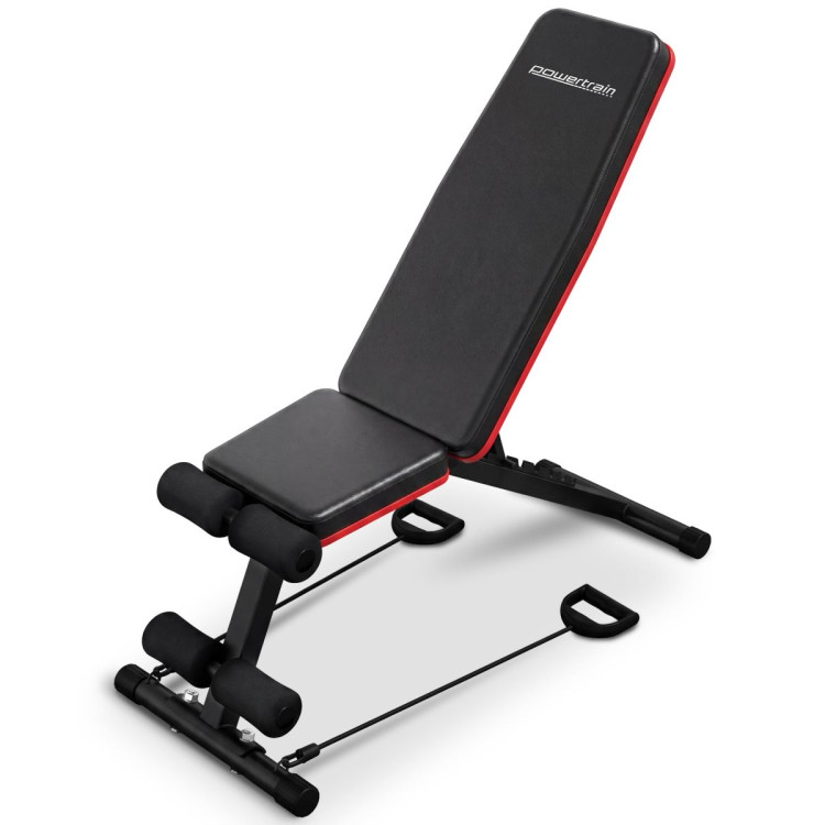 Powertrain Adjustable Weight Bench w/ Incline Decline and 7 Backrest Positions image 15
