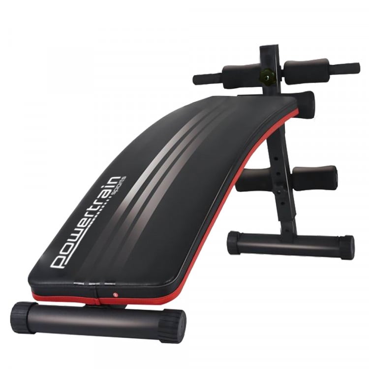 Powertrain Inclined Sit up bench with Resistance bands image 2