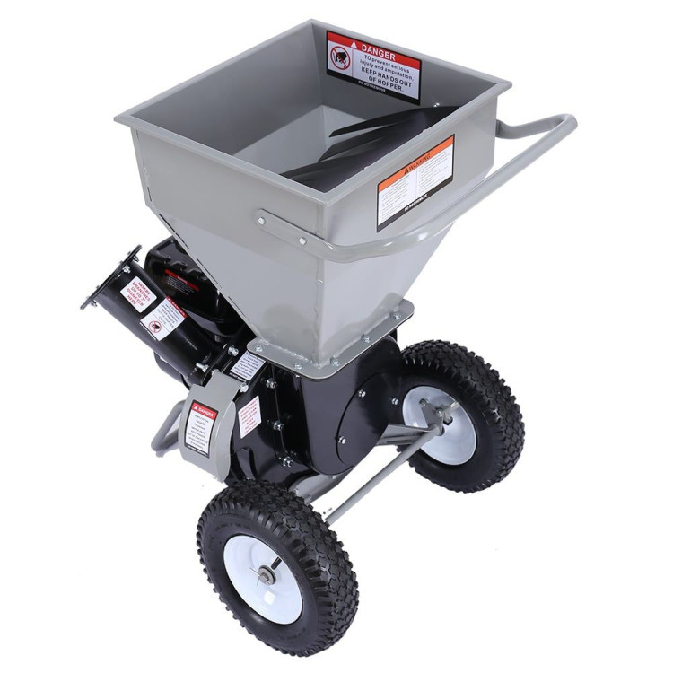 Ducar 7HP Wood Chipper Shredder Mulcher Petrol Silver Black image 8
