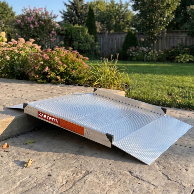 Kartrite 3ft Aluminium Wheelchair Ramp 380kg Capacity 93.5cm Width image 8