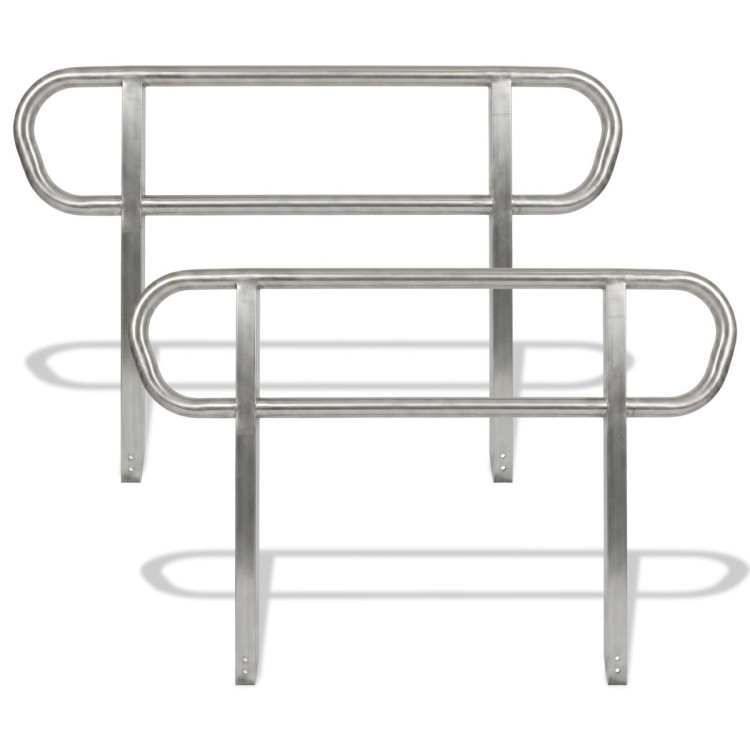 Kartrite Aluminium Safety Handrails for Kartrite 4ft Wheelchair Ramp image 3