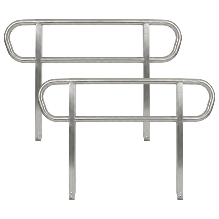 Kartrite Aluminium Safety Handrails for Kartrite 4ft Wheelchair Ramp image 6