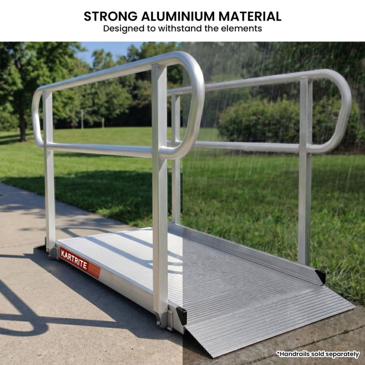 Kartrite 5ft Aluminium Wheelchair Ramp 380kg Capacity 93.5cm Width image 5