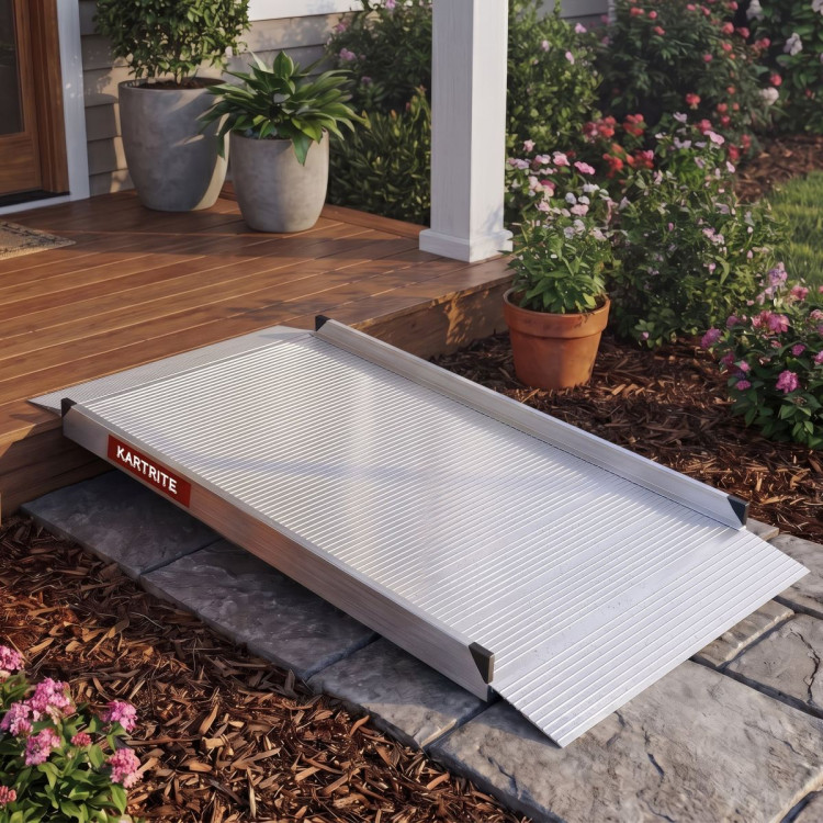 Kartrite 5ft Aluminium Wheelchair Ramp 380kg Capacity 93.5cm Width image 7