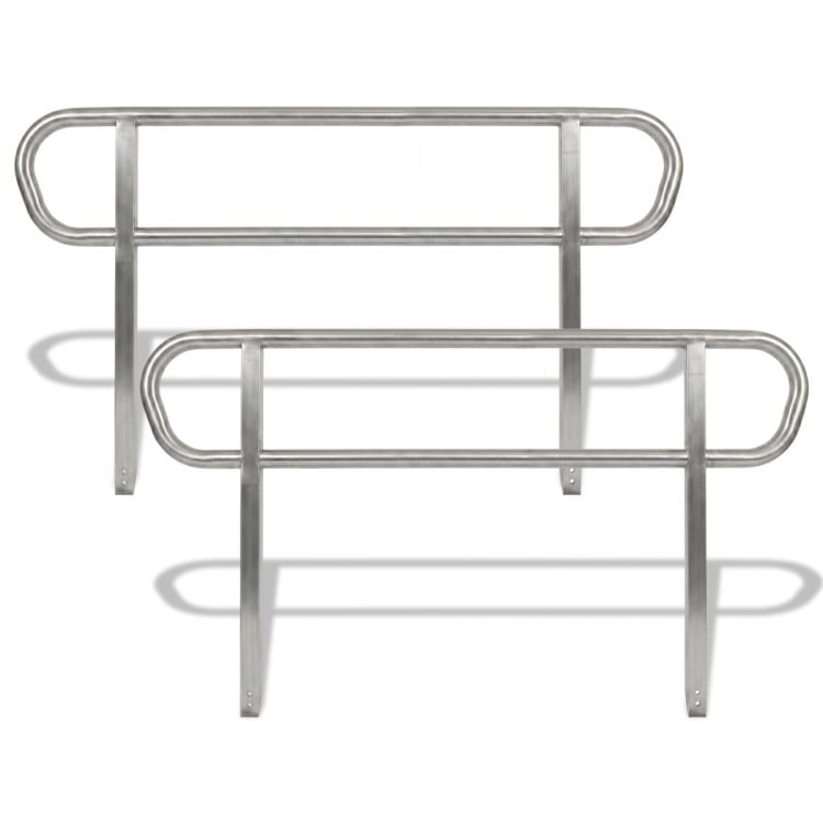 Kartrite Aluminium Safety Handrails for Kartrite 5ft Wheelchair Ramp