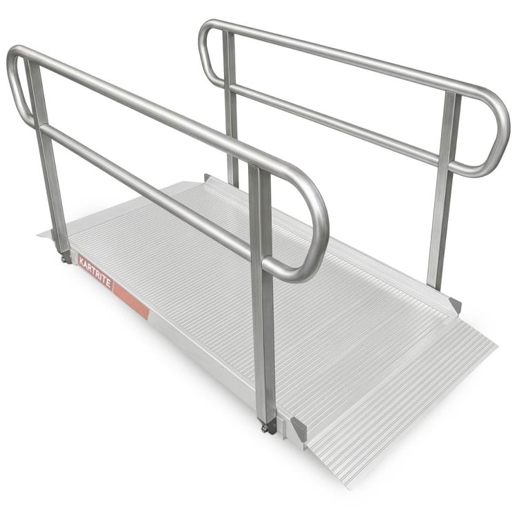 Kartrite Aluminium Safety Handrails for Kartrite 5ft Wheelchair Ramp image 10