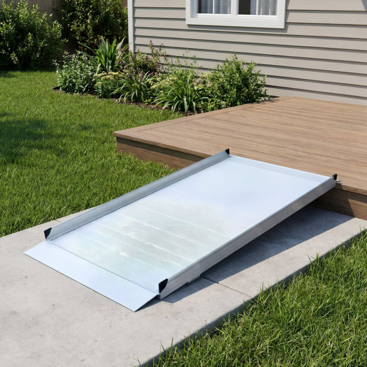 Kartrite 6ft Aluminium Wheelchair Ramp Non Slip Surface 386kg Capacity image 11