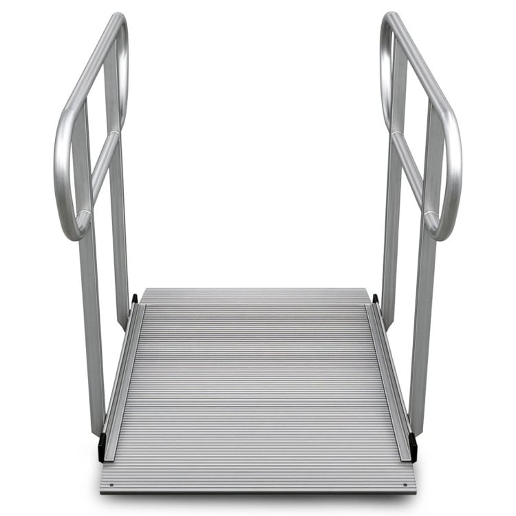 Kartrite 8ft Aluminium Wheelchair Ramp w/ Handrails 380kg Capacity 72cm Width image 6