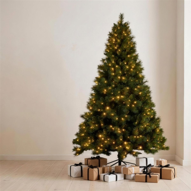 Christabelle 2.3m 7.5ft Grand Sierra Christmas Tree Pre Lit Multi Function LED Memory Wire Artificial Indoor Xmas Decor image 14