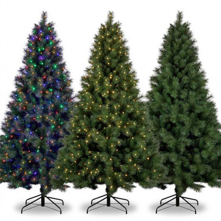 Christabelle 2.7m 9ft Grand Sierra Christmas Tree Pre Lit Multi Function LED Memory Wire Artificial Indoor Xmas Decor image 12