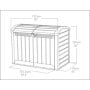 Keter Store-It-Out Ultra Garden Storage Box thumbnail 6